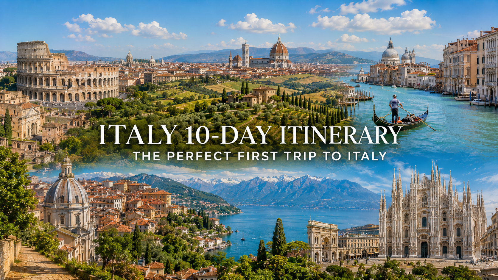 Italy 10-Day Itinerary: The Perfect First Trip to Italy