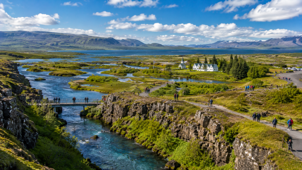 Thingvellir National Park in Iceland