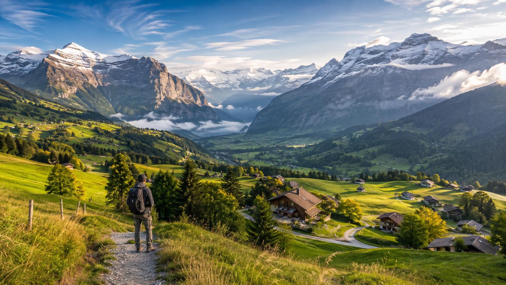 Exploring the Swiss Alps: Interlaken, Lauterbrunnen and Grindelwald
